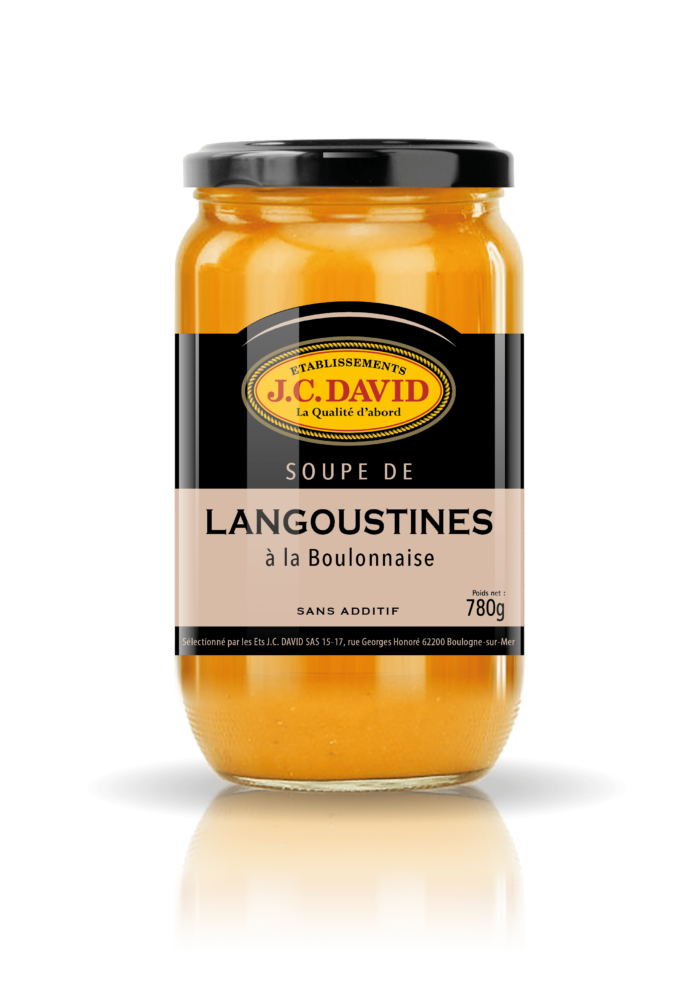 Soupe de langoustines