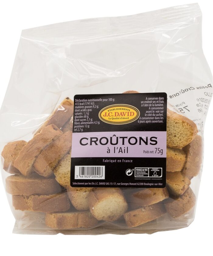 Croutons à l’ail